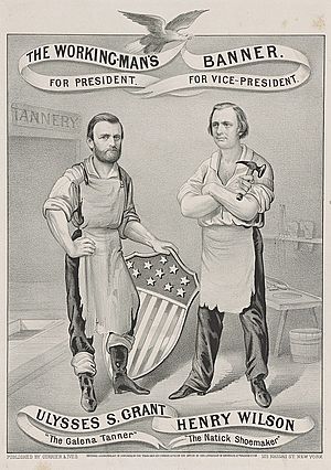 Ulysses Grant Henry Wilson campaign poster 1872