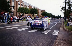 University of Texas at Arlington bed races for charity (10008474)