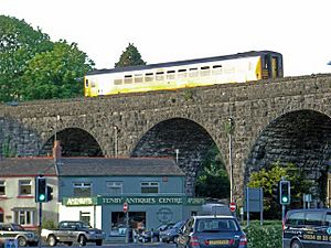 Viaduct at Tenby - geograph.org.uk - 479143