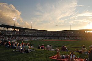 Victory Field sunset 2