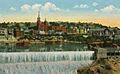 View from Mason St. Bridge, Berlin, NH