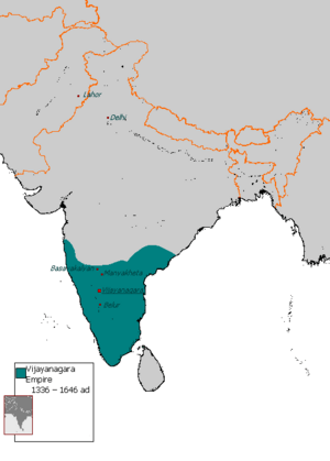 Vijayanagara Empire 1336 – 1646 ad