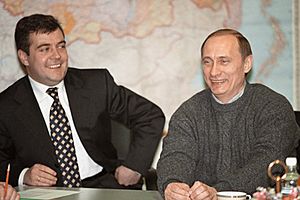 Vladimir Putin with Dmitry Medvedev-3
