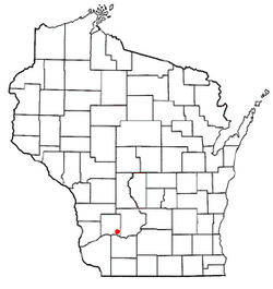 Location of Buena Vista, Richland County, Wisconsin