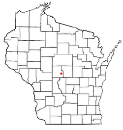 Location of Wisconsin Rapids, Wisconsin