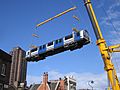 Waterloo and City crane 2006 closeup