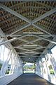 Weddle covered bridge interior