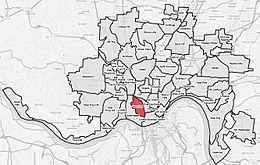 West-End-Cincinnati-map