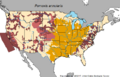 White crappie distribution map