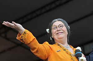 Wieteke van Dort, Den Haag Veteranendag 2009, by FaceMePLS