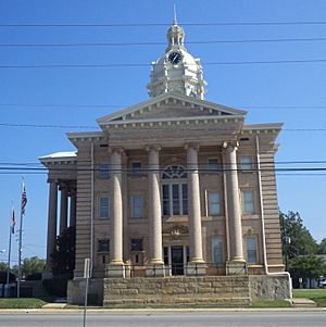 Wilcox County Courthouse in Abbeville