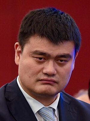Yao Ming in Beijing in 2016 (cropped)