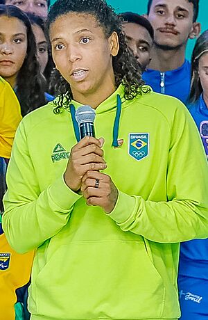 11.07.2024 - Encontro com Atletas Paralímpicos e Olímpicos (53850089201) (cropped Rafaela Silva).jpg