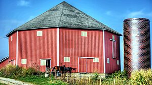 1880 Grimes Octagon Barn