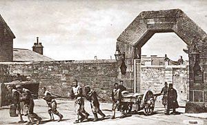 1900 Princetown, Prison Gate