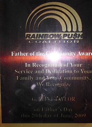 2009 Rainbow PUSH Father to the Community Award