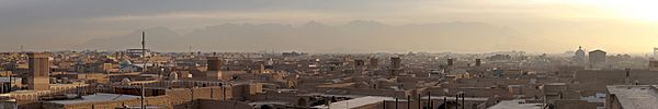 20101231 Yazd Iran panorama from Amir Chakhmaq Complex
