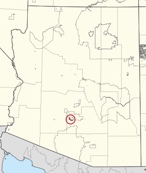 2130R Maricopa (Ak Chin) Indian Reservation Locator Map.svg