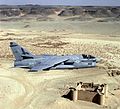 A-7E VA-72 over Saudi Fort 1990