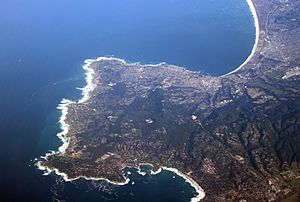 Aerial View of Monterey Peninsula