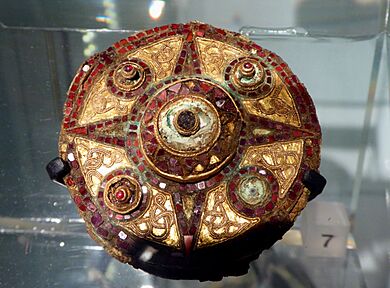Anglo-Saxon Brooch from Covent Garden in the Museum of London