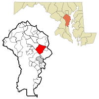 Location of Arnold, Maryland