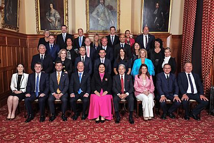 Appointment of the New Zealand government ministry 2023