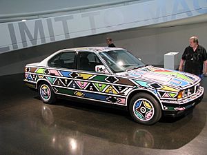 BMW 525i Art Car - Esther Mahlangu (1991)