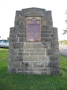 Battle of Petitcodiac Monument, Hillsborough, New Brunswick Albert County Museum