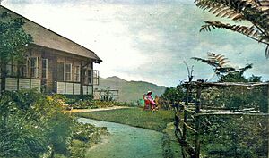 Bukit Kutu in 1921 (Colorized)