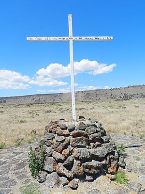 Canbys cross, lava beds national monument