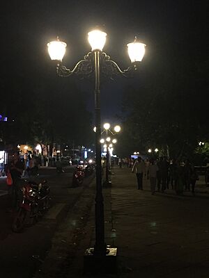 Chandannagar Strand Night View