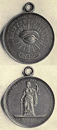 Committee of Vigilance medallion