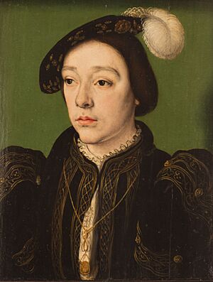 Corneille de Lyon - Charles d'Angoulême (huile sur bois, 1536)