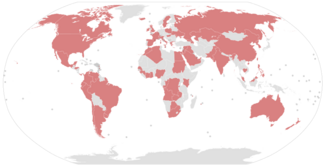 Countries implicated in the Panama Papers