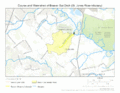 Course and Watershed of Beaver Gut Ditch (St. Jones River tributary)