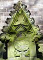 Detail of St Marks Church in Worsley England