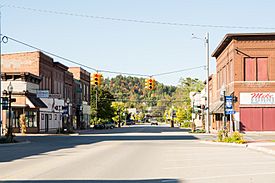 Downtown at Main Street and U.S. Route 2