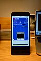 Electronic boarding pass of Air China flight on iPhone 7