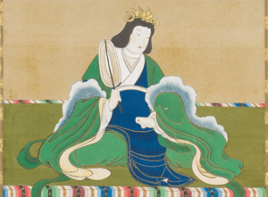 Empress Suiko by Tosa Mitsuyoshi 1726 Eifukuji Osaka.png