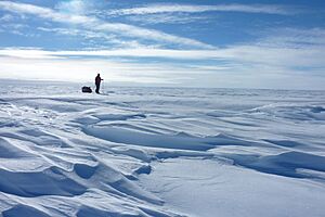 Felicity Aston in Antarctica