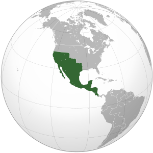 First Mexican Empire (orthographic projection)