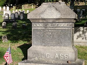 Frederick Douglass gravestone (2018)
