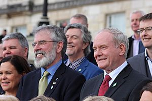 Gerry Adams and Martin McGuinness