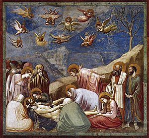 Giotto - Scrovegni - -36- - Lamentation (The Mourning of Christ)