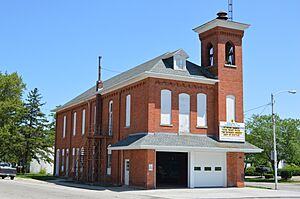 Holgate village hall and fire station