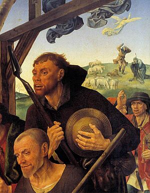 Hugo van der Goes - Portinari Triptych (detail) - WGA9706