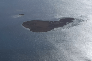 Islands in Morro Bay, California