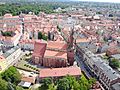 Kalisz Saint Nicholas Cathedral 2019 P03 aerial view