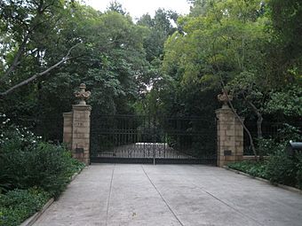 Katherine Emery Estate front gate.JPG
